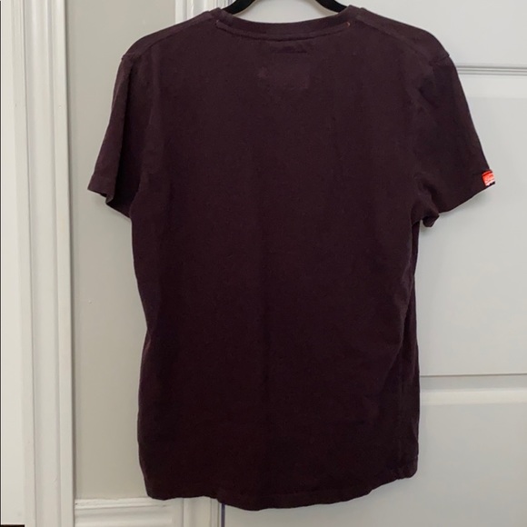 Vintage Dark Purple Superdry T Shirt - Picture 2 of 3